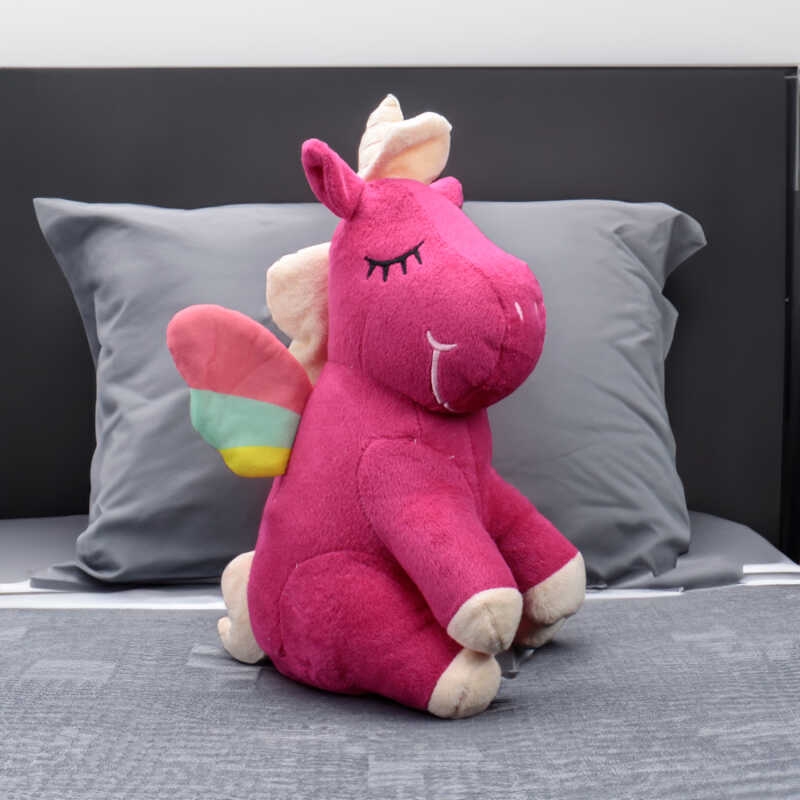 Oturan%20Unicorn%20Peluş%2035cm%20Yeşil