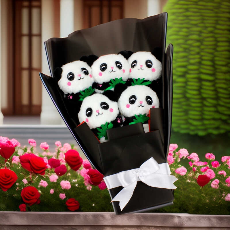 Panda%20Peluş%20Buketi